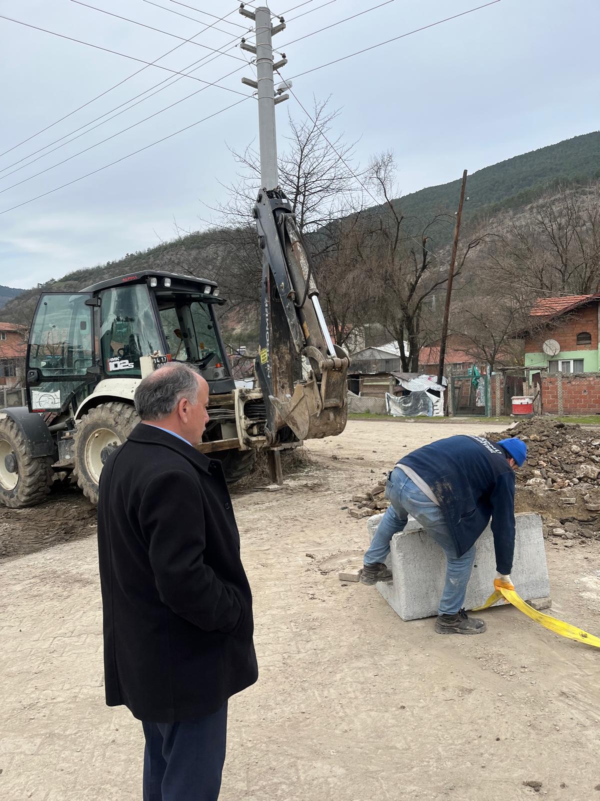 250 MT YAĞMURLAMA KANALI YAPIM İŞİNİN SONUNA YAKLAŞTIK 