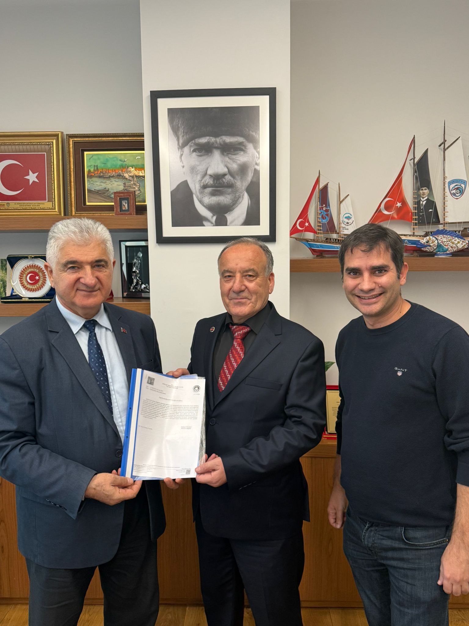 BELEDİYEMİZ İLE ÜSKÜDAR BELEDİYESİNİN KARDEŞ BELEDİYE OLMASI YOLUNDA İLK ADIMLARIMIZI ATTIK